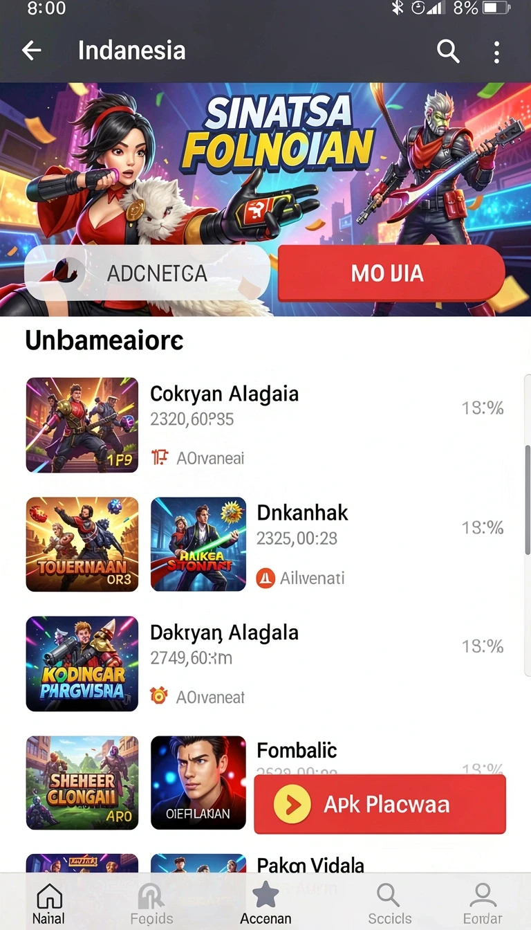 Tampilan utama aplikasi Review Aplikasi iramatogel Versi Terbaru yang intuitif dan efisien.